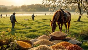 Dokarmianie kosynierów wiosną: jaka karma sprawdza się najlepiej na ziemi