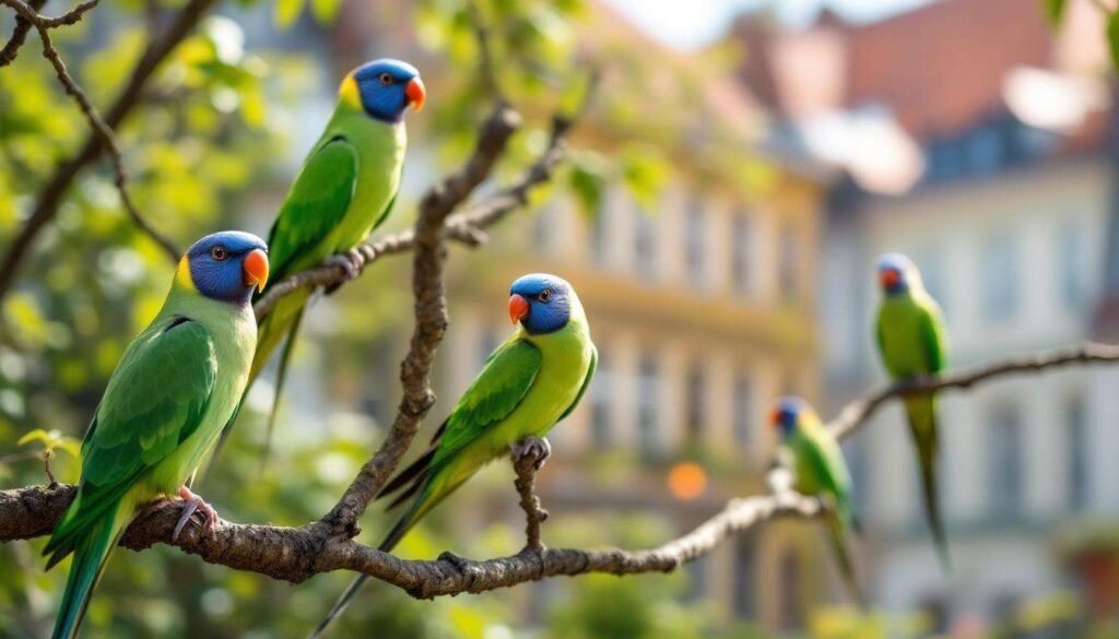 Papugi aleksandretty w polskich miastach: skąd się wzięły i czy zostaną?