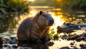 Dlaczego krokodyle nie atakują kapibar? Zoolodzy znaleźli zaskakującą odpowiedź