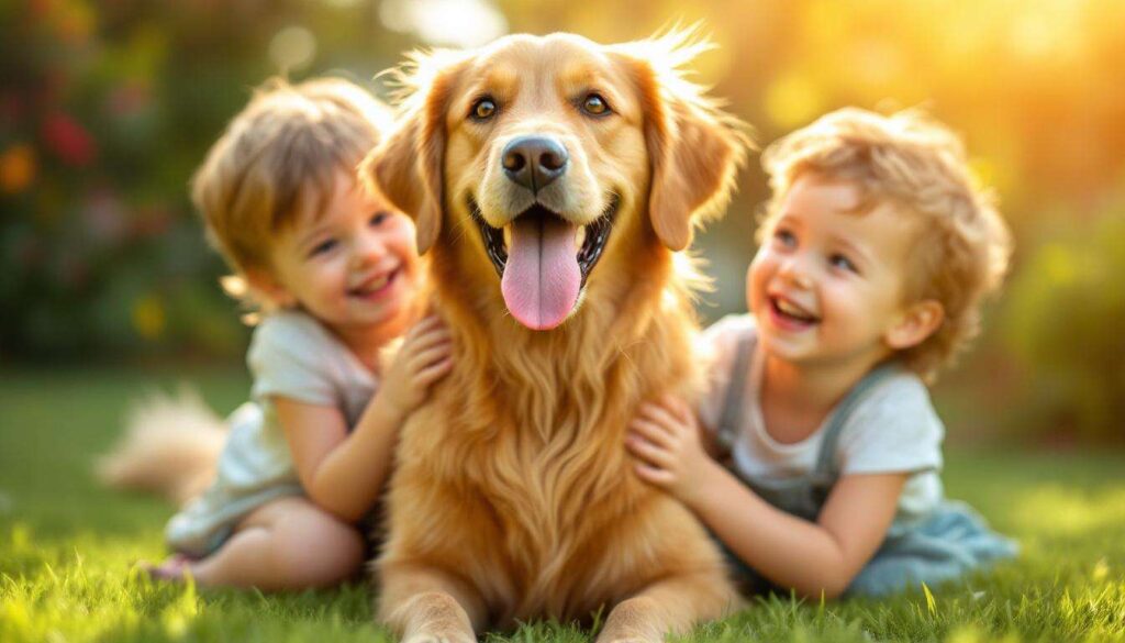 Pies Golden Retriever i dzieci: dlaczego ta rasa wciąż dominuje w polskich rodzinach