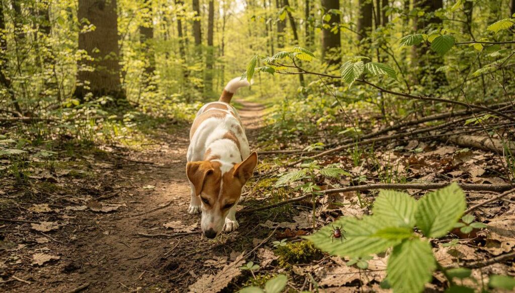 Sezon kleszczy 2026 zaczął się wcześniej: GIW ostrzega właścicieli zwierząt