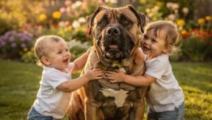 Cane Corso a małe dzieci: trenerzy wyjaśniają, czy to odpowiednia rasa dla rodzin