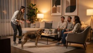 Pies szczeka na jedną osobę w rodzinie: co to oznacza według behawiorysty