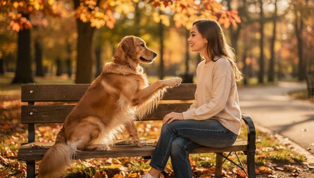 Pies daje łapę nie na powitanie: eksperci wyjaśniają prawdziwe znaczenie tego gestu