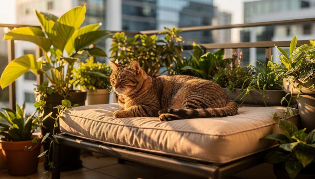 Badanie 2026: koty z dostępem do balkonu żyją średnio 2 lata dłużej niż koty bez niego