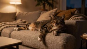 Kot mruczy głośniej wieczorem: badacze z Lincoln odkryli zaskakujący związek z poziomem kortyzolu