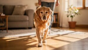 Dlaczego stare psy chodzą za właścicielem po domu? Weterynarz wymienia przyczynę, którą warto zbadać