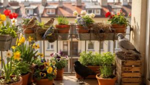 Kwiecień to szczyt sezonu lęgowego: 5 gatunków ptaków, które gniazdują na polskich balkonach