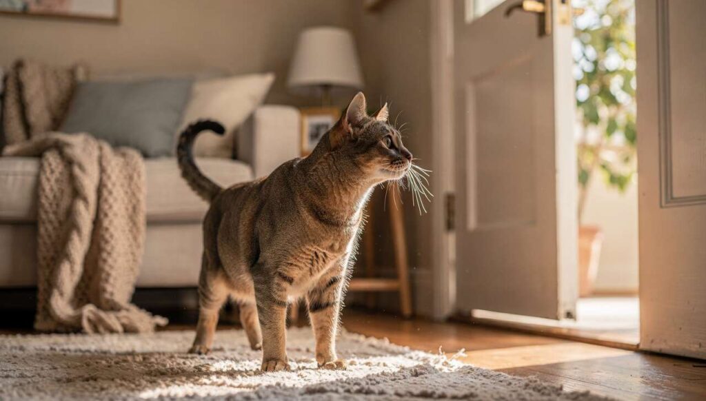 Kot reaguje na dźwięk otwieranej puszki z drugiego pokoju: naukowcy zbadali zakres słuchu kotów