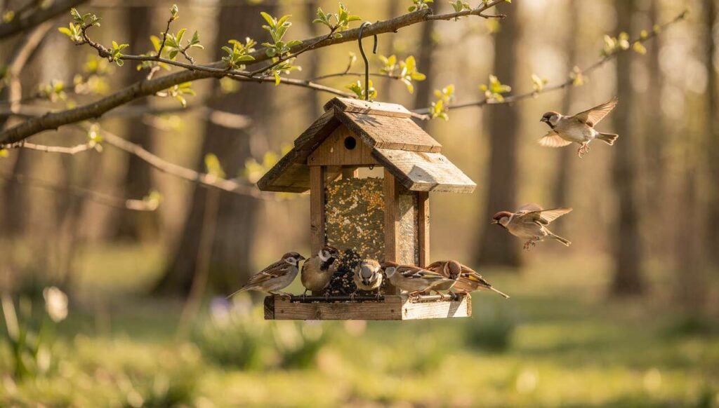 Marzec w karmniku: PTOP publikuje listę pokarmów zakazanych dla dzikich ptaków