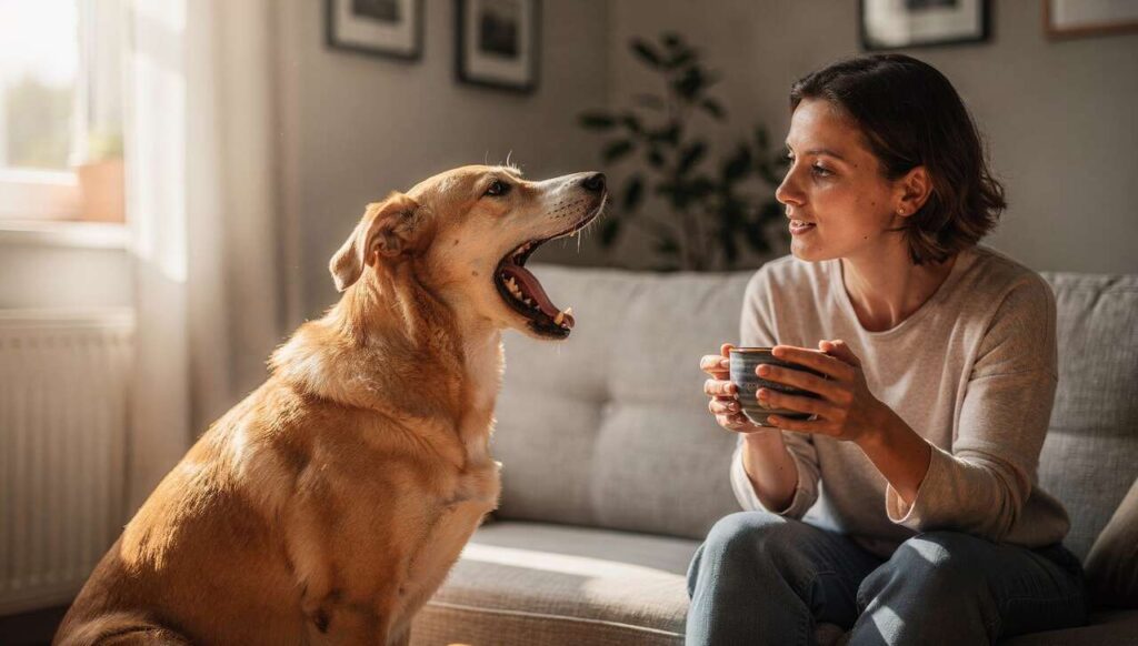 Twój pies ziewa, gdy na niego patrzysz? Naukowcy z Tokio twierdzą, że to oznaka empatii