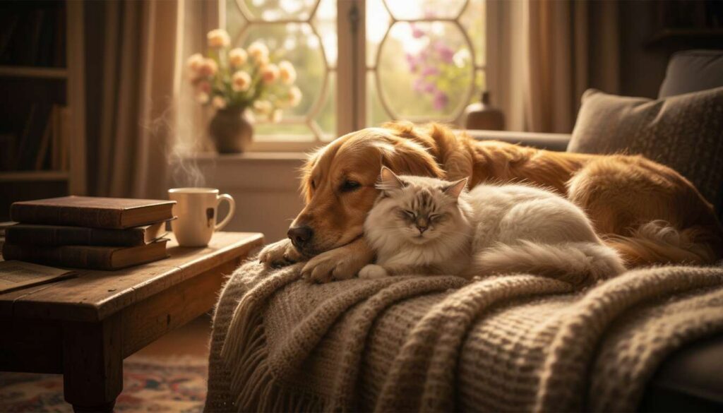 8 ras kotów, które najlepiej dogadują się z psami — ranking behawiorystów 2026