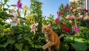 10 roślin balkonowych trujących dla kotów, które Polacy sadzą najczęściej w kwietniu