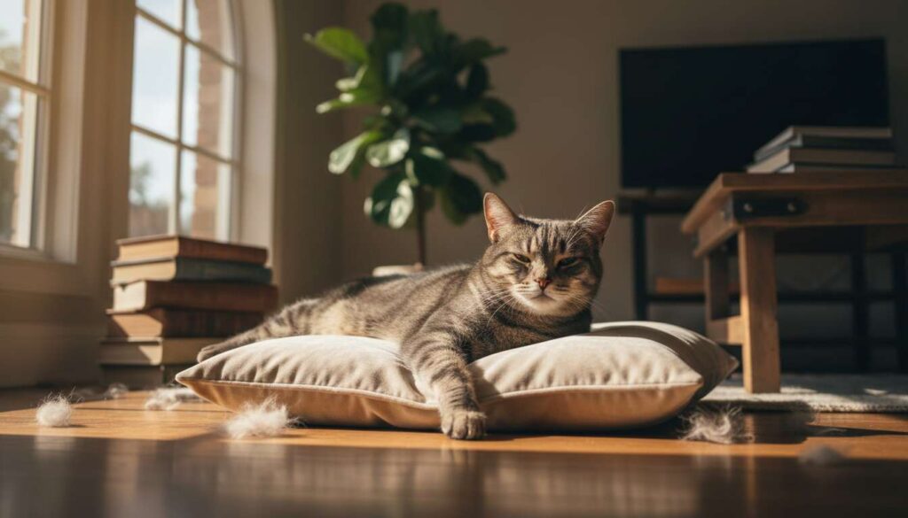 Dlaczego koty zrzucają więcej sierści w marcu? Weterynarz wyjaśnia mechanizm wiosennej linki