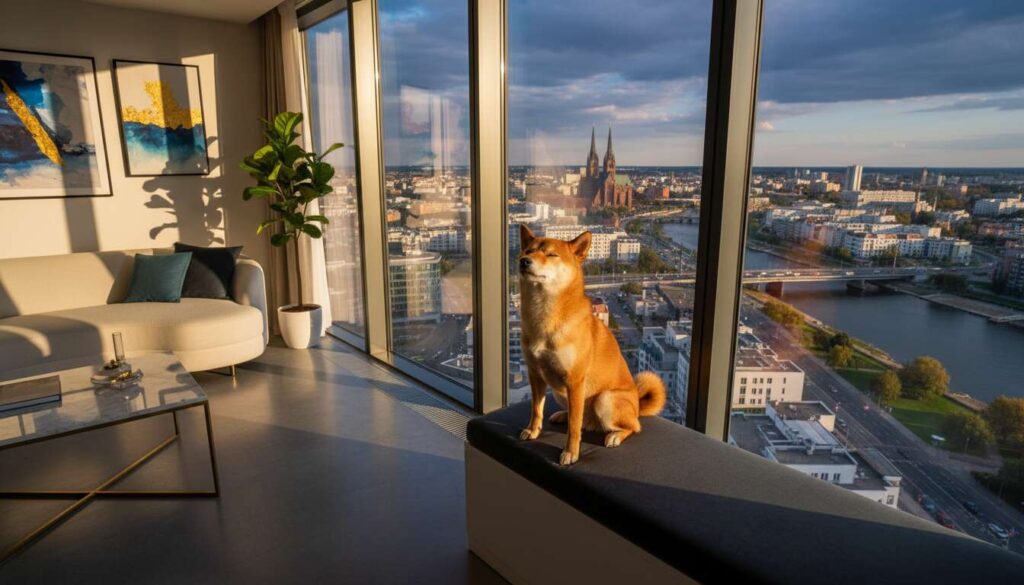 Shiba Inu a mieszkanie w bloku: trener z Wrocławia wymienia 3 warunki, które muszą być spełnione