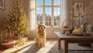 Wielkanoc 2026: behawiorystka z Gdańska radzi, jak przygotować psa na wizytę 12 gości