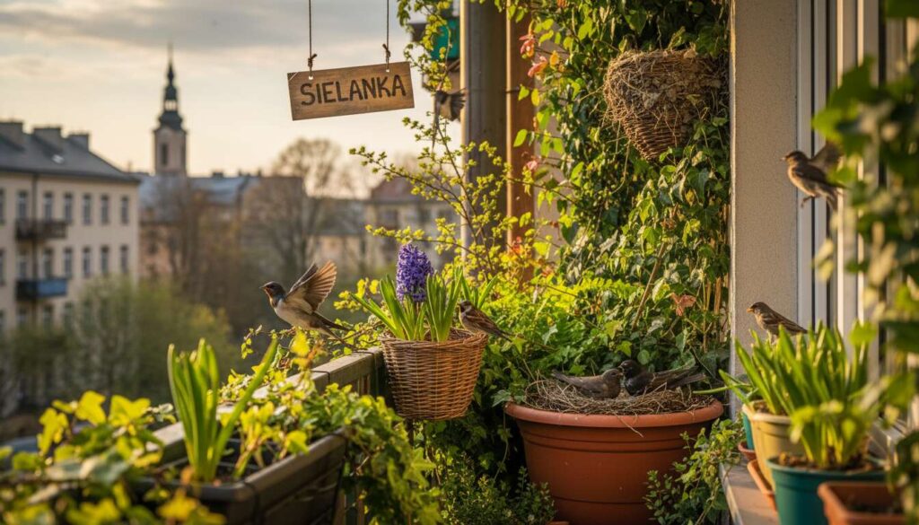 5 gatunków ptaków gniazdujących na polskich balkonach w kwietniu — jak im nie przeszkadzać
