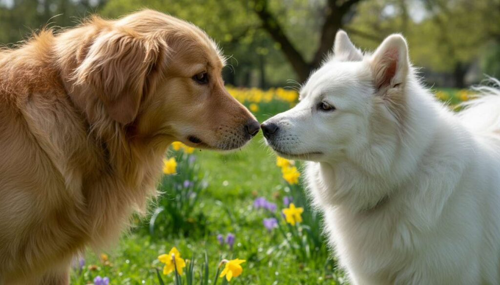 Dlaczego twój pies wącha innych psów dłużej wiosną? Badanie z Wiednia daje nową odpowiedź
