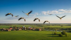 Bociany wracają do Podlasia rekordowo wcześnie, eksperci z PTOP podają datę pierwszych lęgów w 2026 roku