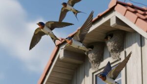 Jaskółki wracają w kwietniu, a prawo chroni ich gniazda! Kary za usunięcie sięgają 5000 zł