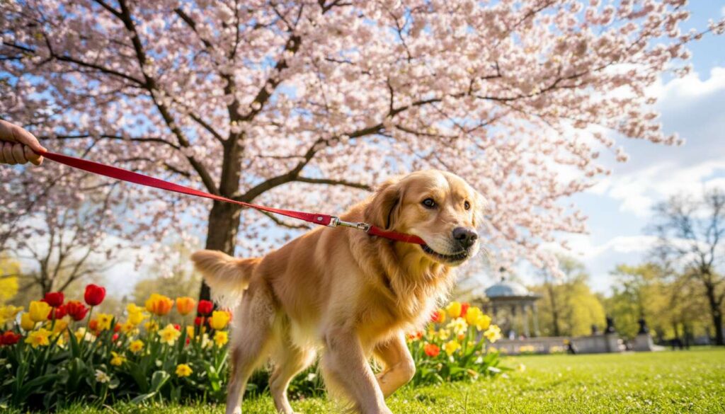 Pies ciągnie na smyczy bardziej w kwietniu: behawiorystka z Warszawy podaje przyczynę i metodę korekty