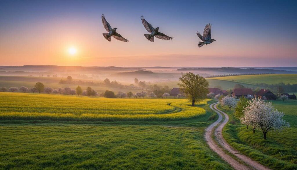 Skowronki śpiewają nad Polską wcześniej niż kiedykolwiek, ornitolodzy z OTOP łączą to ze zmianą klimatu