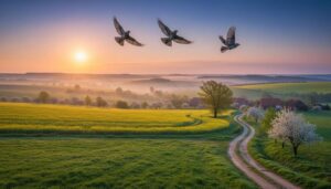 Skowronki śpiewają nad Polską wcześniej niż kiedykolwiek, ornitolodzy z OTOP łączą to ze zmianą klimatu