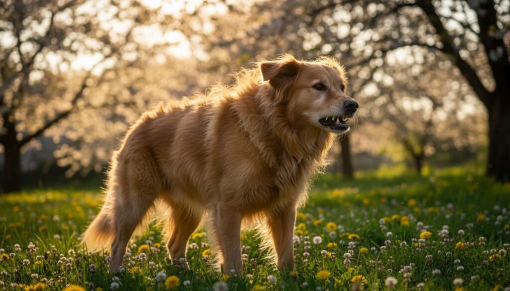 Dlaczego psy jeżą sierść na karku wiosną częściej? Behawiorystka z Krakowa tłumaczy rolę feromonów